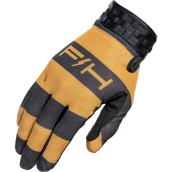 Chránič ruky pro motocykl Fasthouse Vapor Ray Glove Vintage Gold Black Velikost: S
