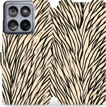 Pouzdro na mobilní telefon Flipové pouzdro Mobiwear - Motorola Edge 60 Fusion - VA52S V koruně stromu (Knížkové flip pouzdro, obal, kryt na mobil Motorola Edge 60 Fusion - VA52S V koruně stromu, materiál Umělá kůže + TPU - ochrana 360°, stojánek, silikonová vanička, magnetické)