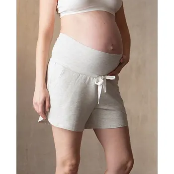 Seraphine Těhotenské kraťasy 2v1 Tasmine světle šedé Velikost: L