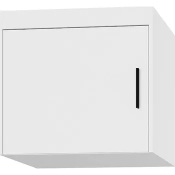 Šatní skříň Nástavec na šatní skříň ELENA 1D | 59,9 cm | UNI dvířka | bílá