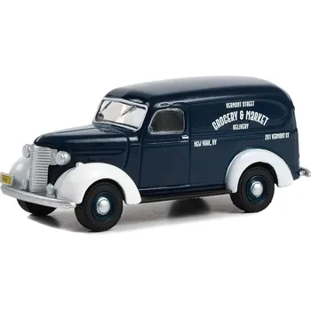 autíčko Chevrolet Panel Truck 1939 Norman Rockwell 1:64 Chevrolet Panel Truck 1939 - kovový model auta