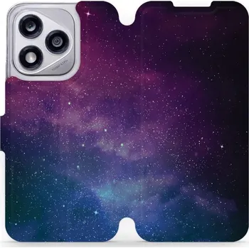 Pouzdro na mobilní telefon Flipové pouzdro Mobiwear - Honor 400 Lite 5G - V147P Mlhovina (Knížkové flip pouzdro, obal, kryt na mobil Honor 400 Lite 5G - V147P Mlhovina, materiál Umělá kůže + TPU - ochrana 360°, stojánek, silikonová vanička, magnetické zavírání)