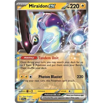 Karetní hra Miraidon ex 081/198 - Scarlet & Violet