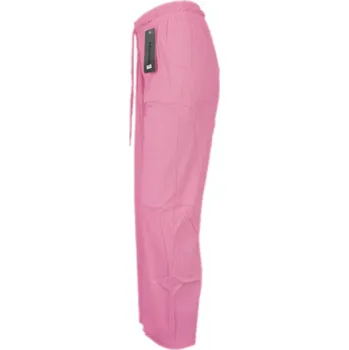 Dámské kalhoty Dámské letní kalhoty - manšestr - červená