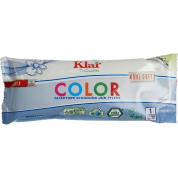 Prací gel Klar | Prací gel na barevné prádlo Objem: 45 ml hypoalergenní složení bez parfemace
