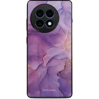 Pouzdro na mobilní telefon Lesklý kryt Mobiwear Glossy - OnePlus 13R - G050G - Fialový mramor (Prémiové lesklé pouzdro, obal, kryt Mobiwear Glossy na mobil OnePlus 13R - G050G - Fialový mramor, materiál Plast + TPU silikon - krytí po všech stranách, neošoupatelný potisk, tenké)