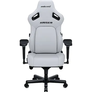 Herní židle Anda Seat Kaiser 4 Premium Gaming Chair - L Size White PVC