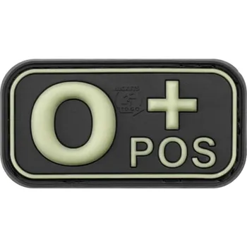 Nášivka Gumová nášivka Jackets to Go krev 0 POS - svítící