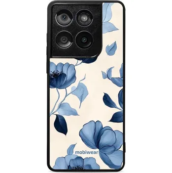 Pouzdro na mobilní telefon Lesklý kryt Mobiwear Glossy - Motorola Edge 60 Fusion - GP73G Modrá krása květů (Prémiové lesklé pouzdro, obal, kryt Mobiwear Glossy na mobil Motorola Edge 60 Fusion - GP73G Modrá krása květů, materiál Plast + TPU silikon - krytí po všech stranách,)