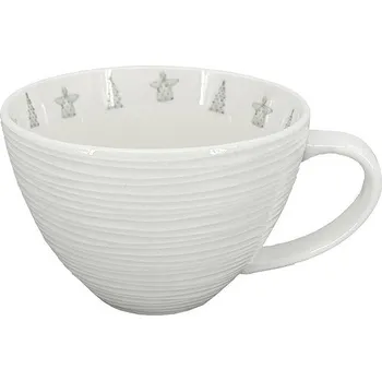 by inspire Porcelánový hrnek Croft Advent 400 ml, zelený