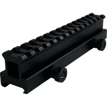 Montážní RIS báze vysoká, 140mmx22mm (černá) - Delta Armory