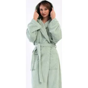 Dámský župan Dámský župan dlouhý s kapucí Vienetta Secret Máta mátová L