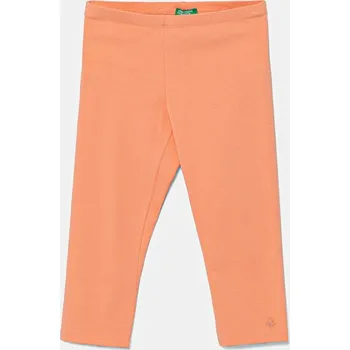 Dívčí legíny Dětské legíny United Colors of Benetton oranžová barva, 3MT1CF02J 3MT1CF02J.G.Season.PPYA 20X, vel. 140