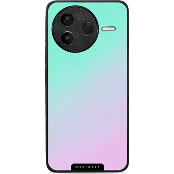 Pouzdro na mobilní telefon Lesklý kryt Mobiwear Glossy - Xiaomi POCO F7 Pro 5G - G063G Mátový a fialový odstín (Prémiové lesklé pouzdro, obal, kryt Mobiwear Glossy na mobil Xiaomi POCO F7 Pro 5G - G063G Mátový a fialový odstín, materiál Plast + TPU silikon - krytí po všech stranách