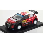 Citroen C3 WRC #10 Loeb/Elena Rally Catalunya 2018 1:24 - Hachette časopis s modelem Citroen C3 WRC #10 Loeb/Elena Rally Catalunya - kovový model auta