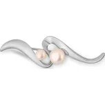 JVD Dámská stříbrná brož s perlouSVLD0012XD2P100