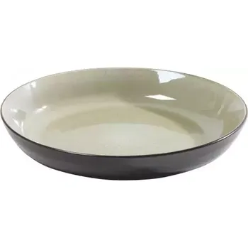 Talíř Talíř hluboký Serax Pure 740 ml, šedá/černá