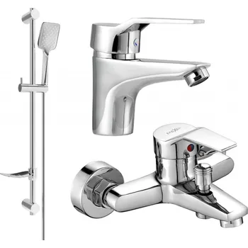 Vodovodní baterie Mexen Caro DF72 vanová sada, chrom - 746603DF72-00 Bateriové soupravy
