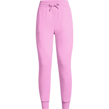 Dámské kalhoty Dámské Kalhoty UNDER ARMOUR UA RIVAL FLEECE JOGGER 1379438-638 – Růžová XL