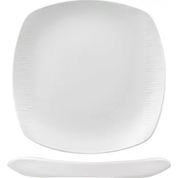 Talíř Talíř CHURCHILL Bamboo plochý, čtvercový, délka: 170 mm