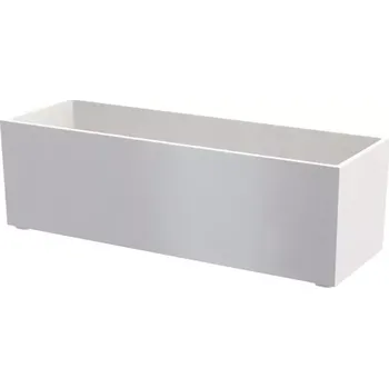 Květináč Granisil granitový květináč KUBI 90 cm Bílý