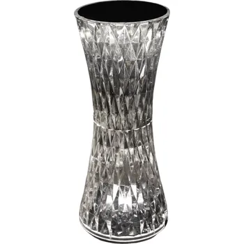 Stojací lampa Stolní lampa Tower, 1x transparentní PVC stínítko, RGB