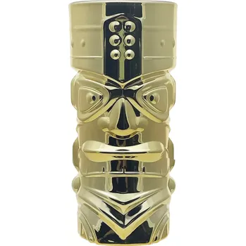 Sklenice Diamond Tiki sklenice, zlatá, objem: 0,45 litru, výška: 185 mm, průměr: 85 mm