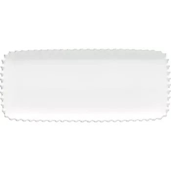 Talíř COSTA NOVA Pearl Talíř mělký, hranatý, výška: 21 mm, délka: 132 mm, Bílý