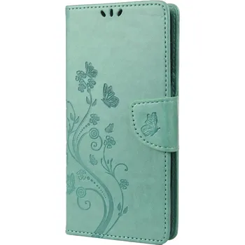 Pouzdro na tablet VSECHNONAMOBIL 51076 ART FLORA L Peněženkový kryt Asus Zenfone 9 zelený