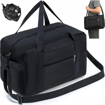 Cestovní taška Příruční taška do letadla 41*30*17 cm, prostorná, s úchytem a kapsami, cestovní