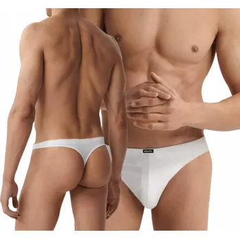 Kalhotky Tanga pánské pohodlné a bavlněné ATLANTIC komfortní MP-273 M bílé