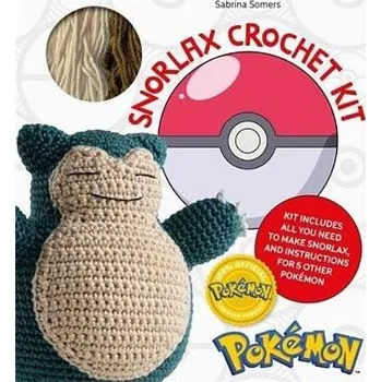 Cizojazyčná kniha PokeMon Crochet Snorlax Kit