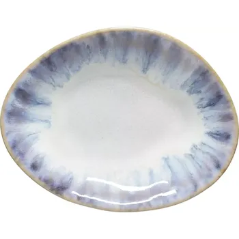 Talíř Oválný talíř Costa Nova Brisa, ria modrá, délka: 114 mm