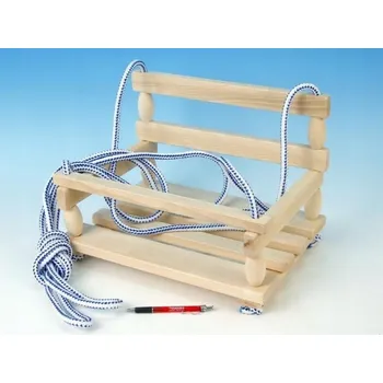 Hra na zahradu Houpací medvídek ze dřeva 38x30 cm