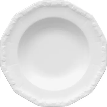 Talíř Hluboký talíř na polévku Rosenthal Maria Bílá 23 cm