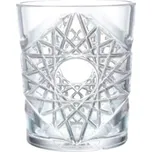 Polykarbonátová sklenice 270 ml, čirá s dekorem