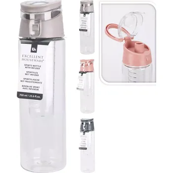 Sklenice Plastová sportovní láhev, různé barvy