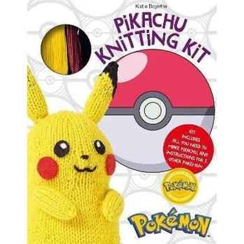 Anglický jazyk PokeMon Knitting Pikachu Kit