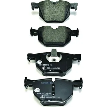 Brzdová destička Sada brzdových destiček, kotoučová brzda HELLA 8DB 355 013-941