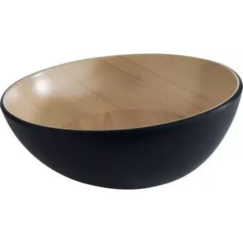 Servírovací miska APS Frida 1,6 l, dřevo/černá