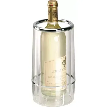 Chladič na víno Chladící nádoba na na víno dvoustěnná plast 11,5x23 cm Gastro