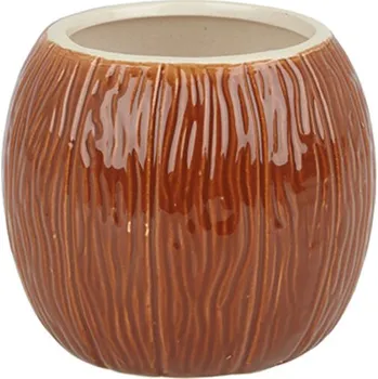 Coconut Tiki Mug Brown - 500 ml
