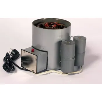 Drtič odpadu EcoMaster /39 - Stator, plášť motoru, krabice s el. rozvody a jištěním