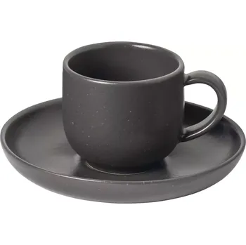 Šálek s podšálkem Costa Nova Pacifica Espresso, objem: 0,07 litru, šedý odstín.
