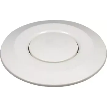 Kuchyňský dřez EcoMaster Krytka pneutlačítka kulatá Bílá