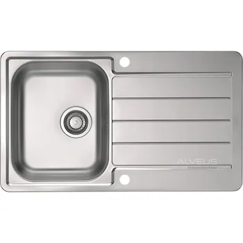Granitový dřez Jednokomorový dřez Alveus 1 ocel