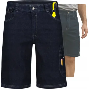 Pánské elastické džínové pracovní Kraťasy Denim BOZP jeans Dassy Tokyo 58