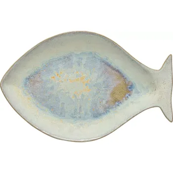 Talíř Talíř na rybu Costa Nova Dori, perleťový, délka: 302 mm, šířka: 192 mm