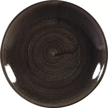 Talíř CHURCHILL Stonecast Iron Black Mělký talíř, koule, průměr: 165 mm
