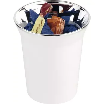 Příborník do zásuvky Stojánek na příbory APS Top Chrom 13x15 cm, bílý